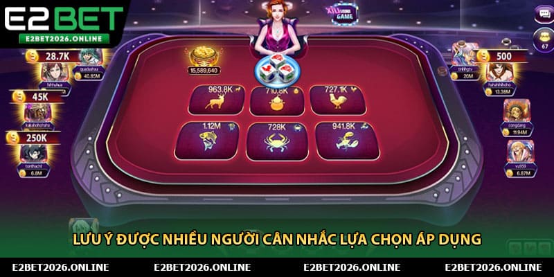 Lưu ý được nhiều người cân nhắc lựa chọn áp dụng