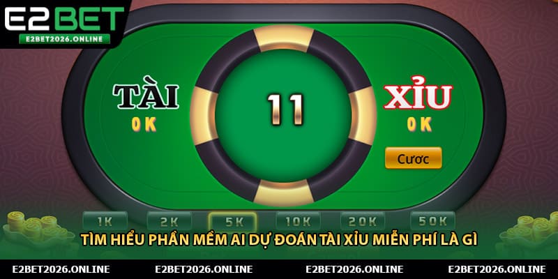 Tìm hiểu phần mềm AI dự đoán Tài Xỉu miễn phí là gì